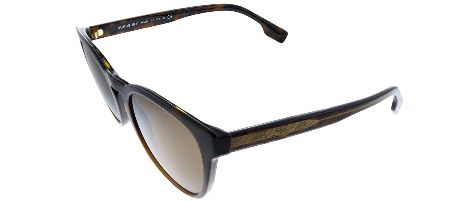 Burberry BE 4310 385173 Round Plastic Havana Sunglasses with Brown Lens sold by Gaffos product image thumbnail 2