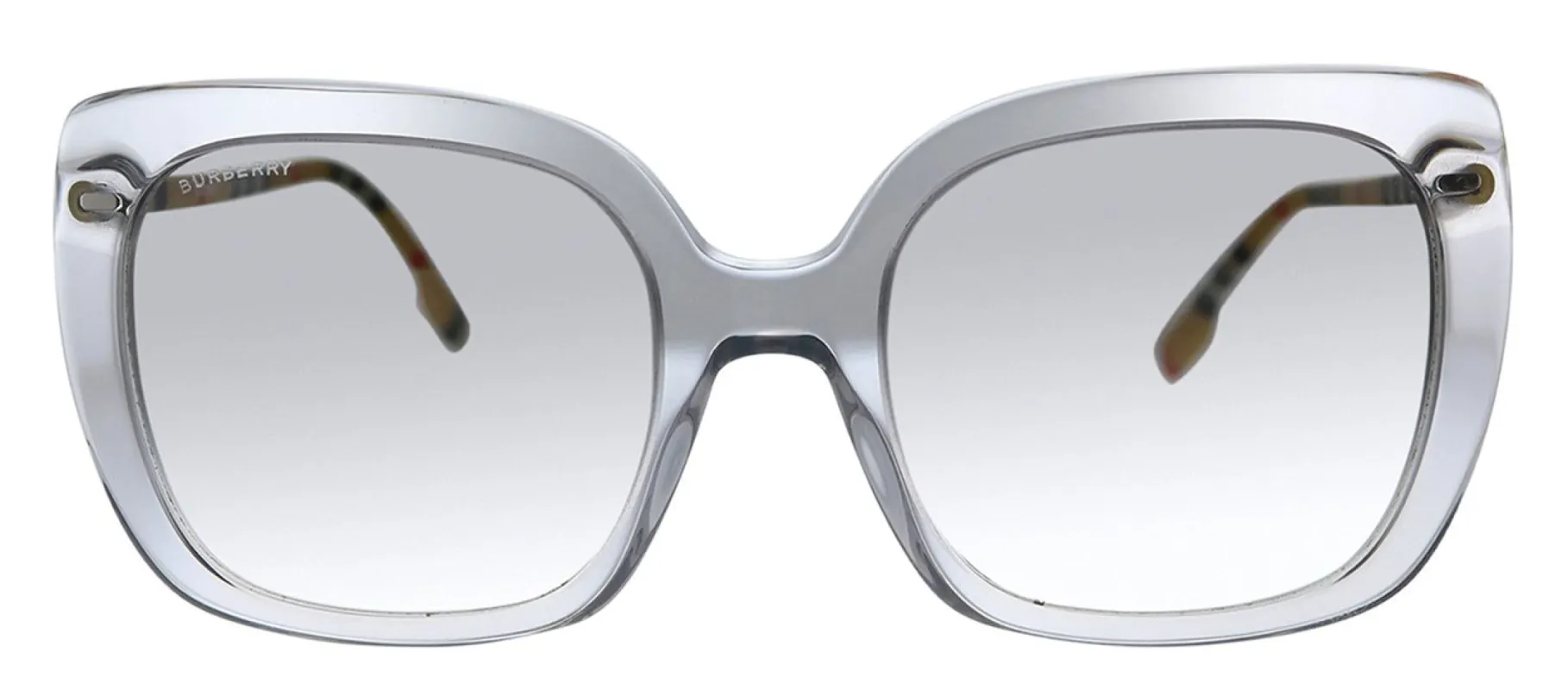 Burberry BE 4323 38928E Square Plastic Grey Sunglasses with Green Gradient Lens sold by Gaffos