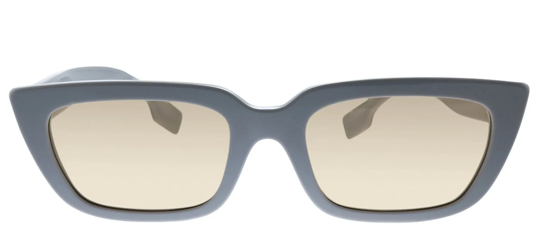 Burberry BE 4321 388073 Rectangle Plastic Grey Sunglasses with Brown Lens sold by Gaffos