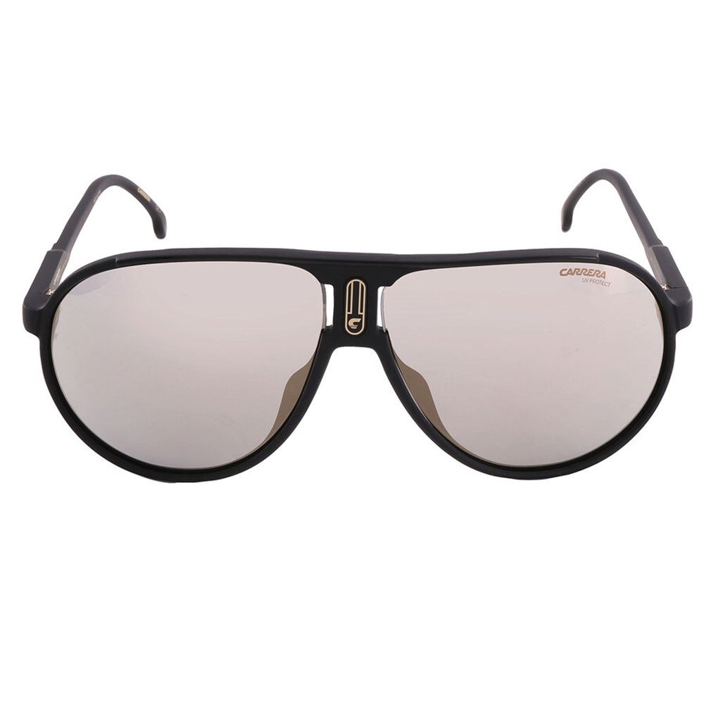 Carrera CA Champion65/N 003_JO Aviator Plastic Black Sunglasses with Gold Mirror Lens sold by Gaffos