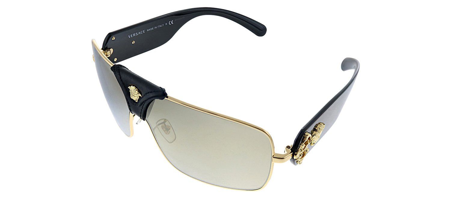 Versace VE 2207QA 1002/5 Square Metal Gold Sunglasses with Gold Mirror Lens sold by Gaffos product image thumbnail 2
