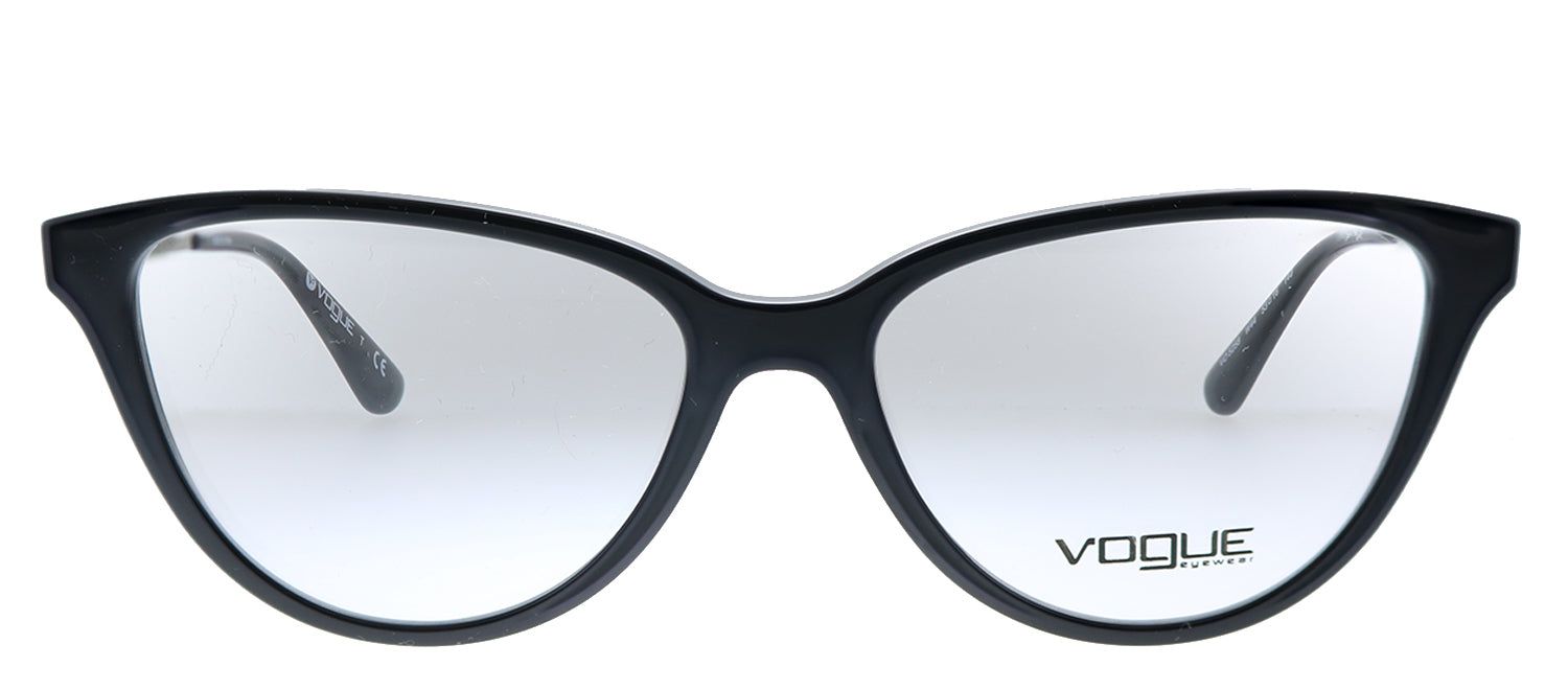 Vogue Eyewear VO 5258 W44 Cat-Eye Plastic Black Eyeglasses with Demo Lens sold by Gaffos
