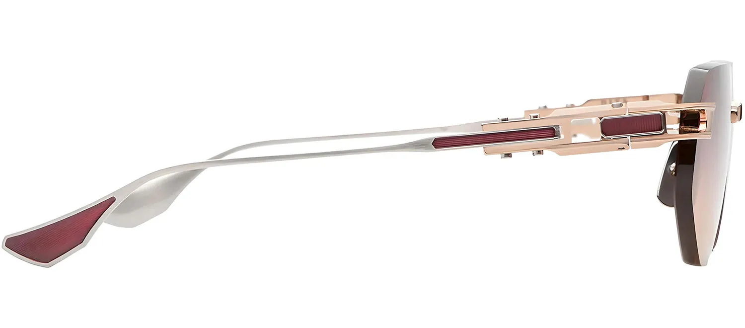 Dita DT DTS164 A-03 Rimless Metal Gold Sunglasses with Rose Gradient Lens sold by Gaffos product image thumbnail 3