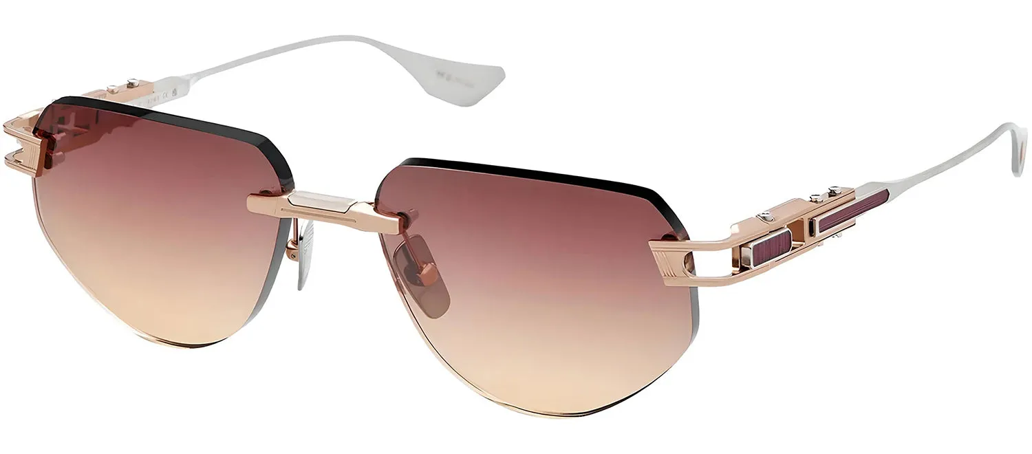 Dita DT DTS164 A-03 Rimless Metal Gold Sunglasses with Rose Gradient Lens sold by Gaffos product image thumbnail 2