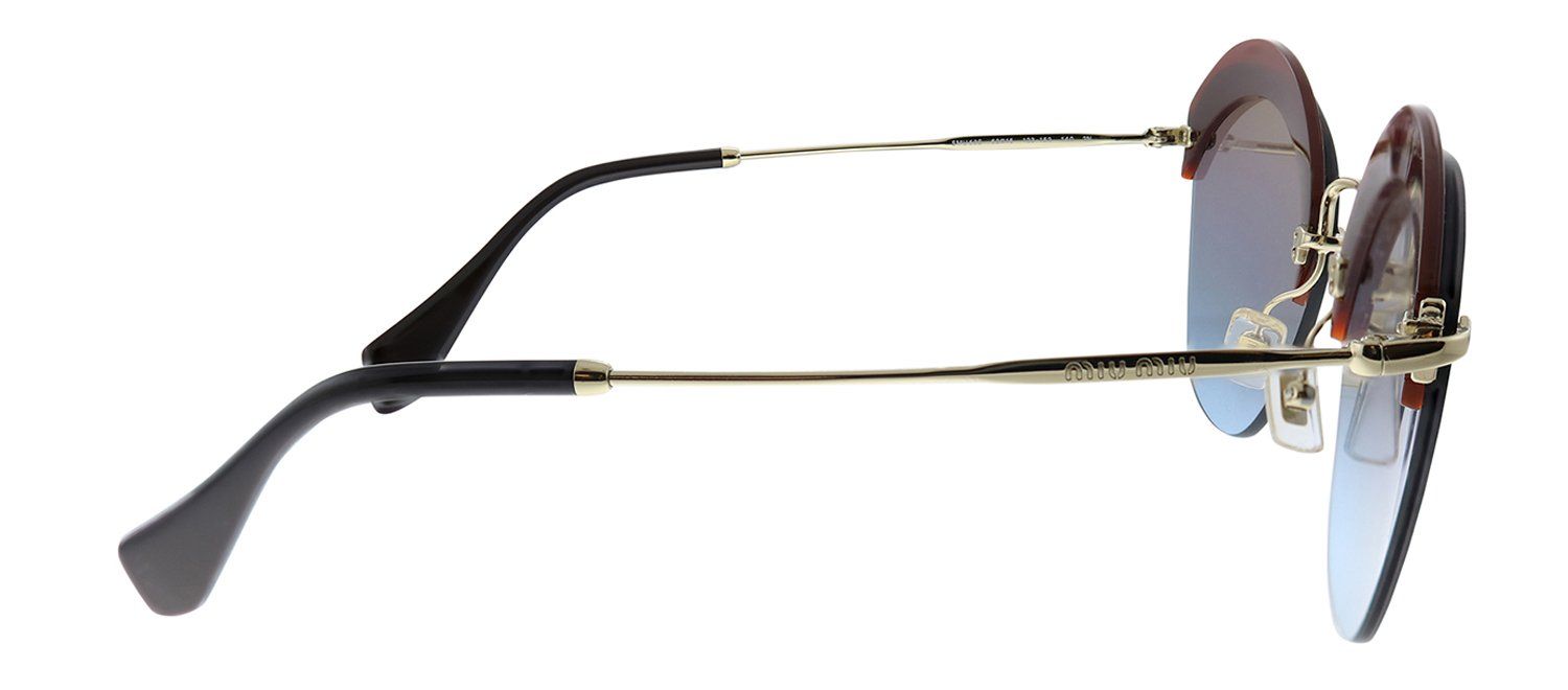 Miu Miu MU 53SS 123152 Oval Plastic Black Sunglasses with Brown Gradient Lens sold by Gaffos product image thumbnail 3