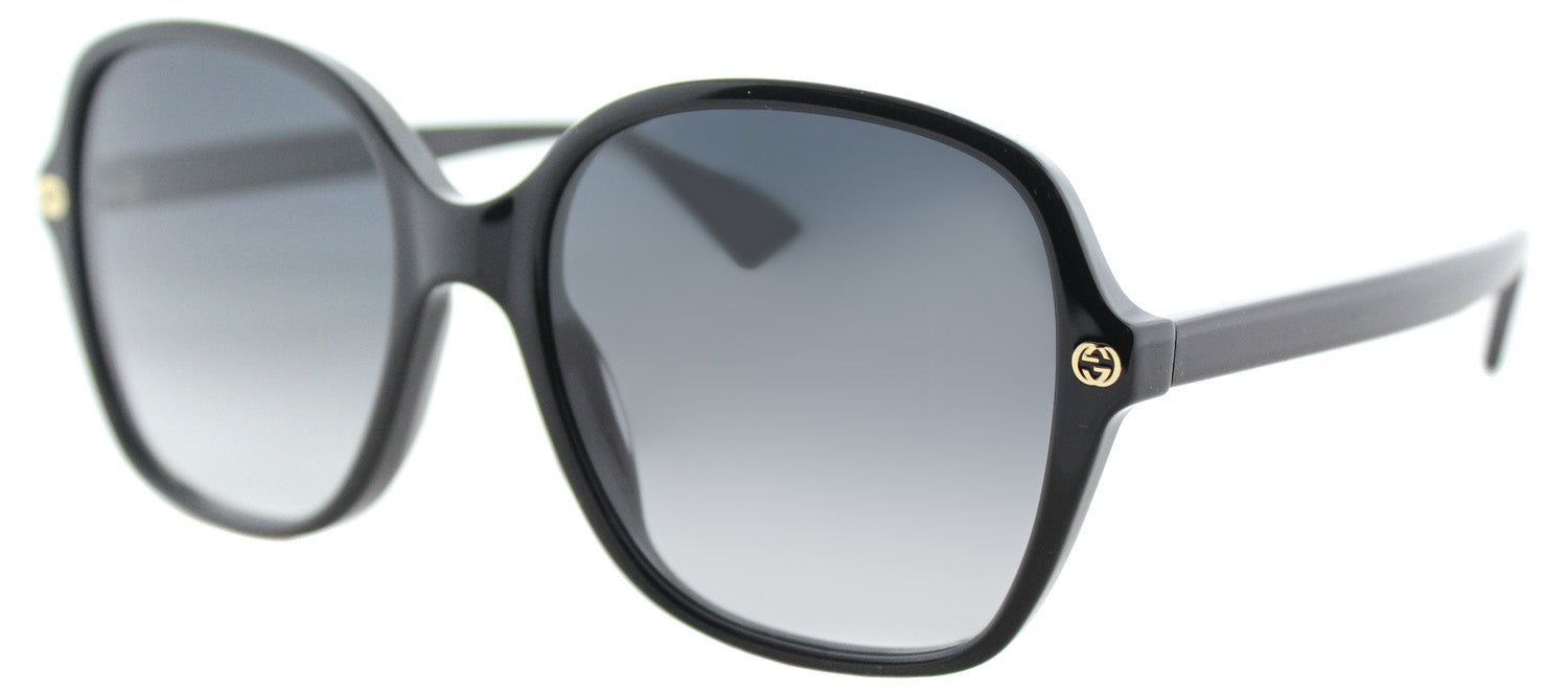 Gucci GG 0092S 001 Square Acetate Black Sunglasses with Grey Gradient Lens sold by Gaffos product image thumbnail 2