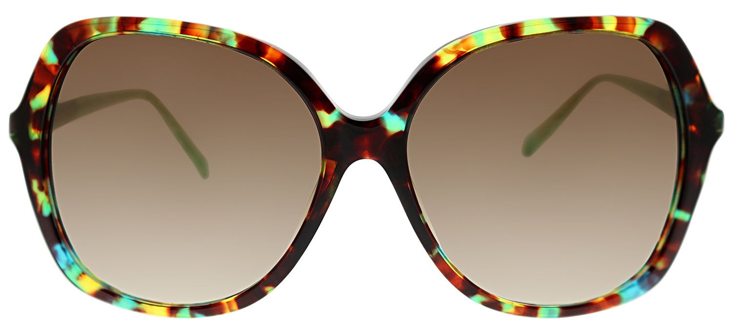 Kate Spade KS JONELL/S RRZ/B1 Square Plastic Tortoise/ Havana Sunglasses with Brown Gradient Lens sold by Gaffos