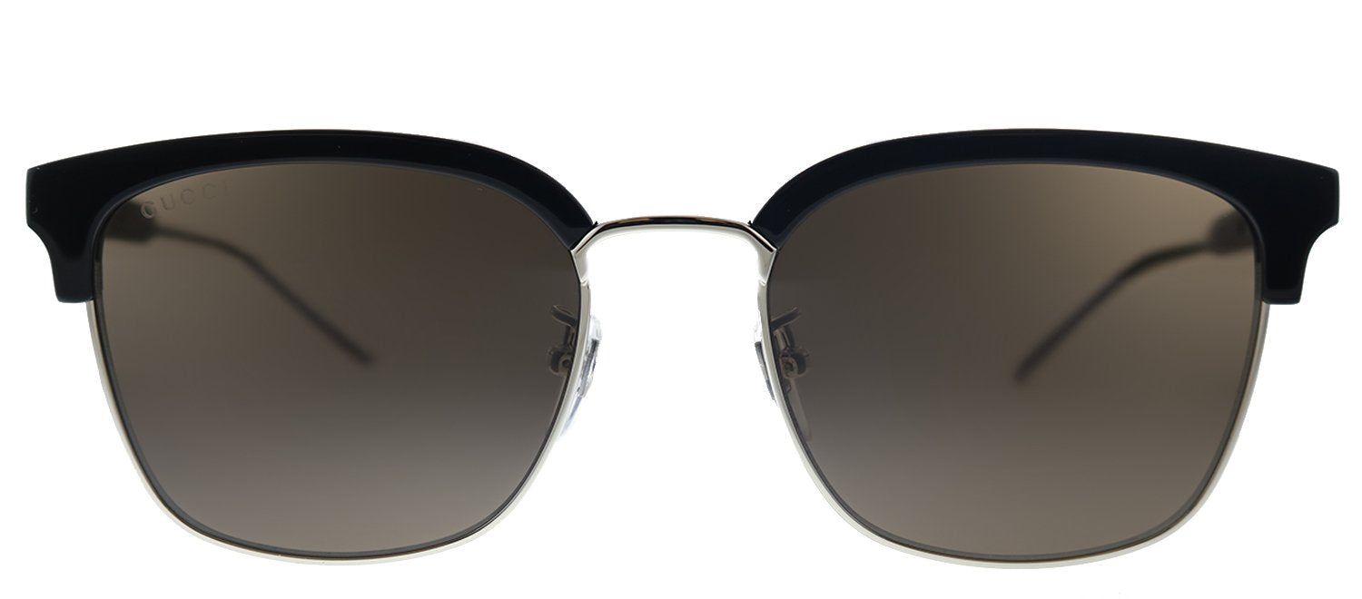 Gucci GG 0846SK 002 Square Acetate Black Sunglasses with Brown Lens sold by Gaffos