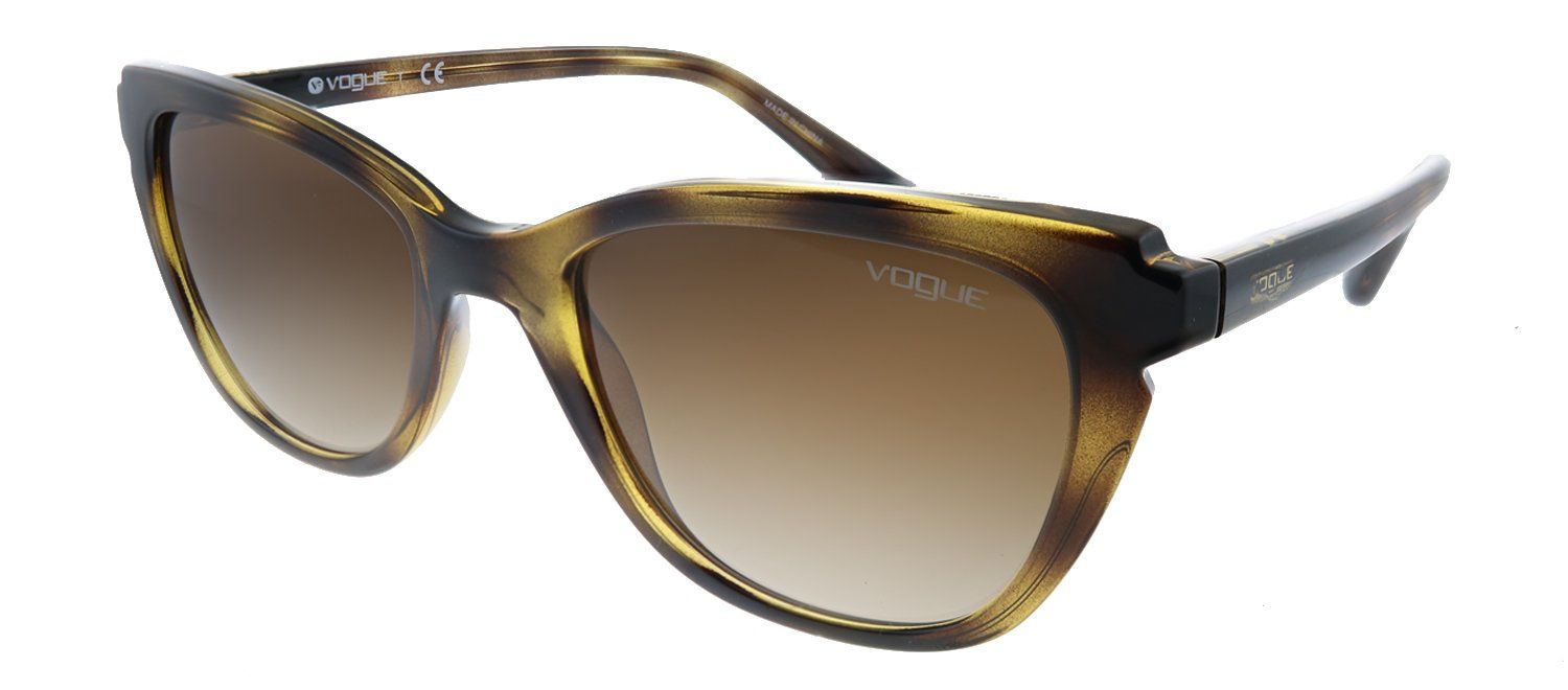 Vogue Eyewear VO 5293S W65613 Cat-Eye Plastic Havana Sunglasses with Brown Gradient Lens sold by Gaffos product image thumbnail 2