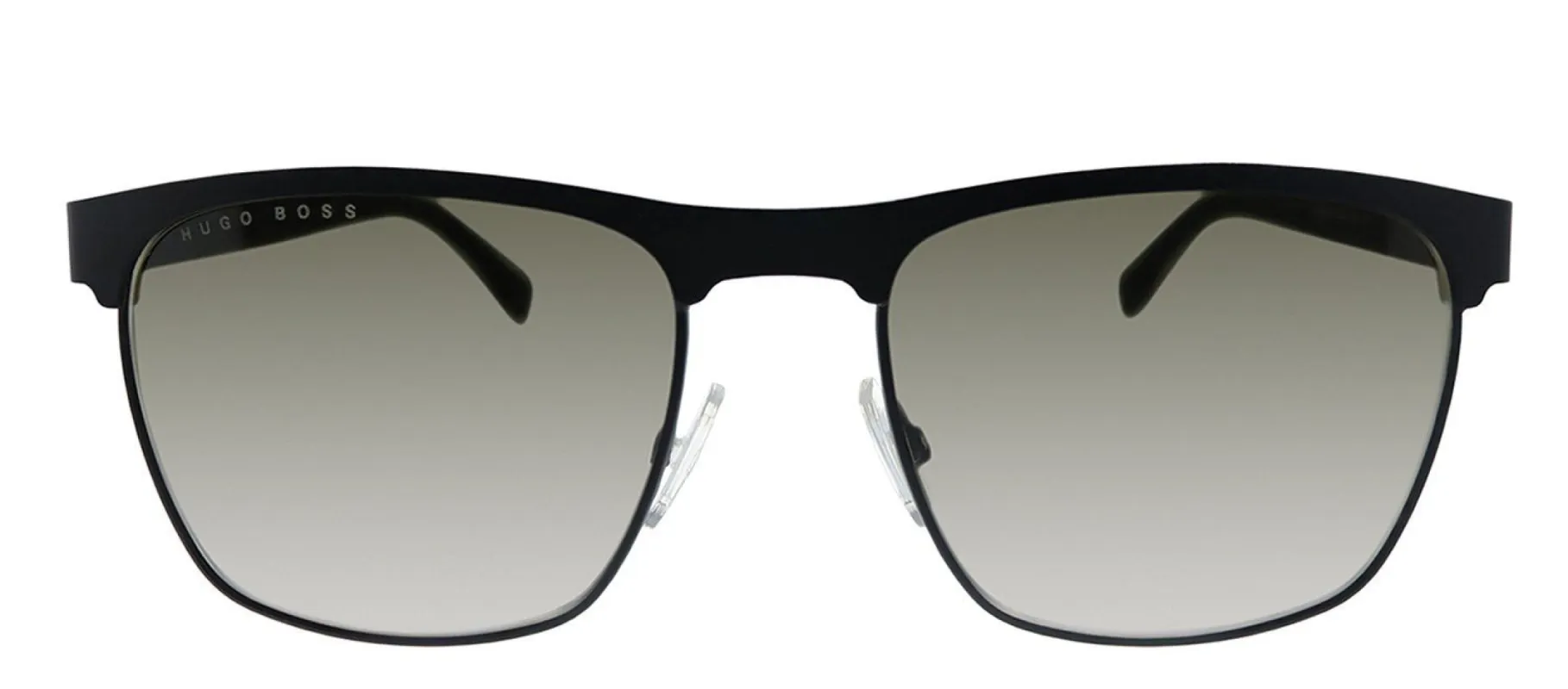 Hugo Boss BOSS 0984/S YZ4 Rectangle Metal Brown Sunglasses with Brown Gradient Lens made by Gaffos