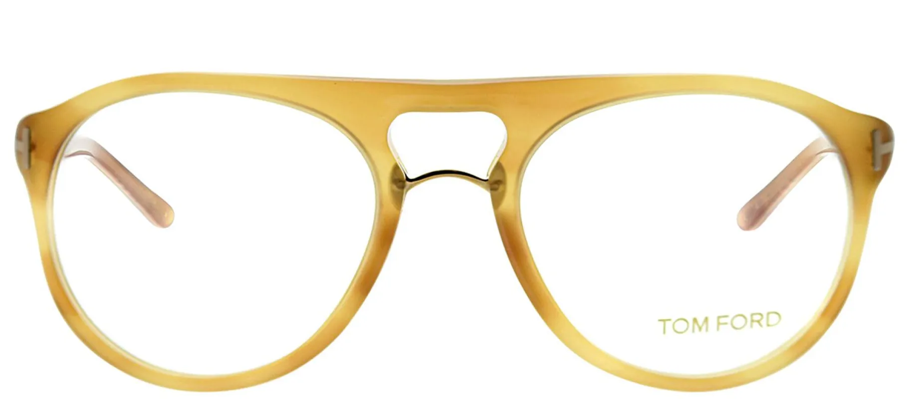 Tom Ford FT 5007 663 Round Plastic Tortoise/ Havana Eyeglasses with Demo Lens sold by Gaffos