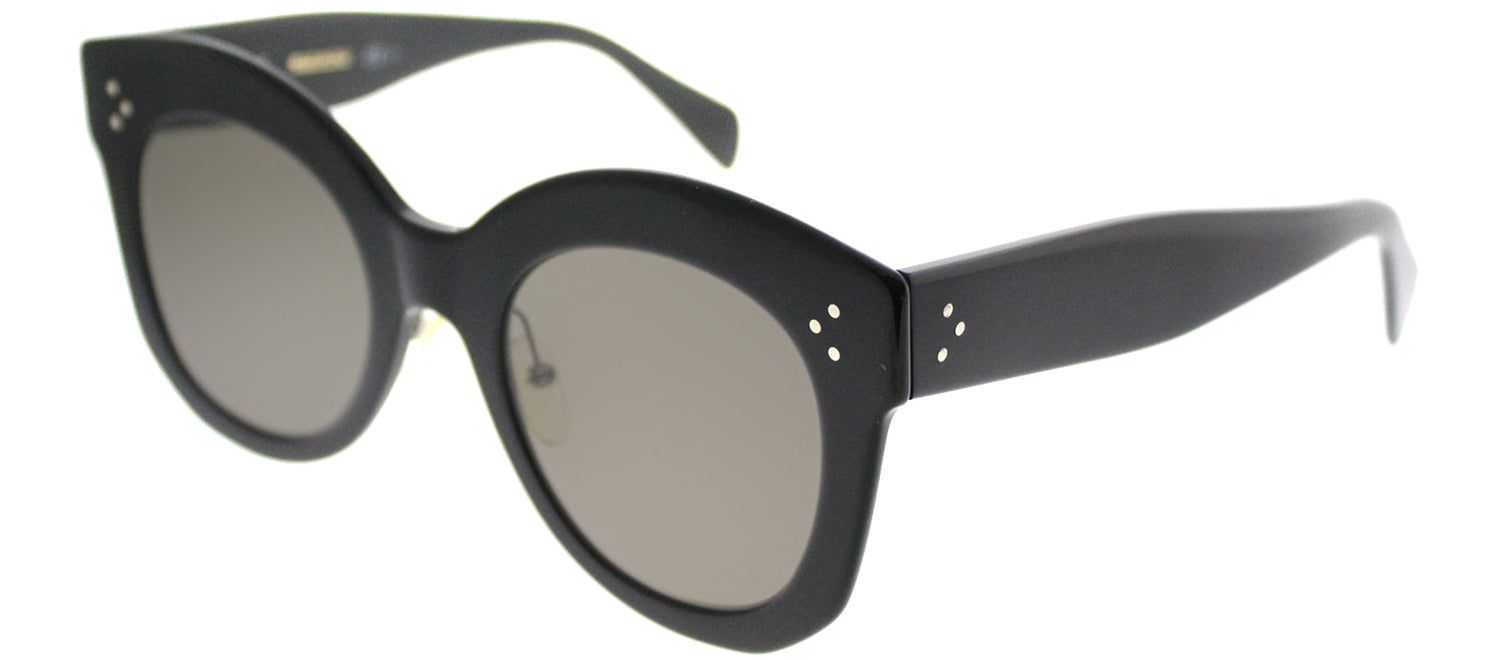 Celine CL 41443 06Z 2M Square Plastic Black Sunglasses with Brown Lens sold by Gaffos product image thumbnail 2