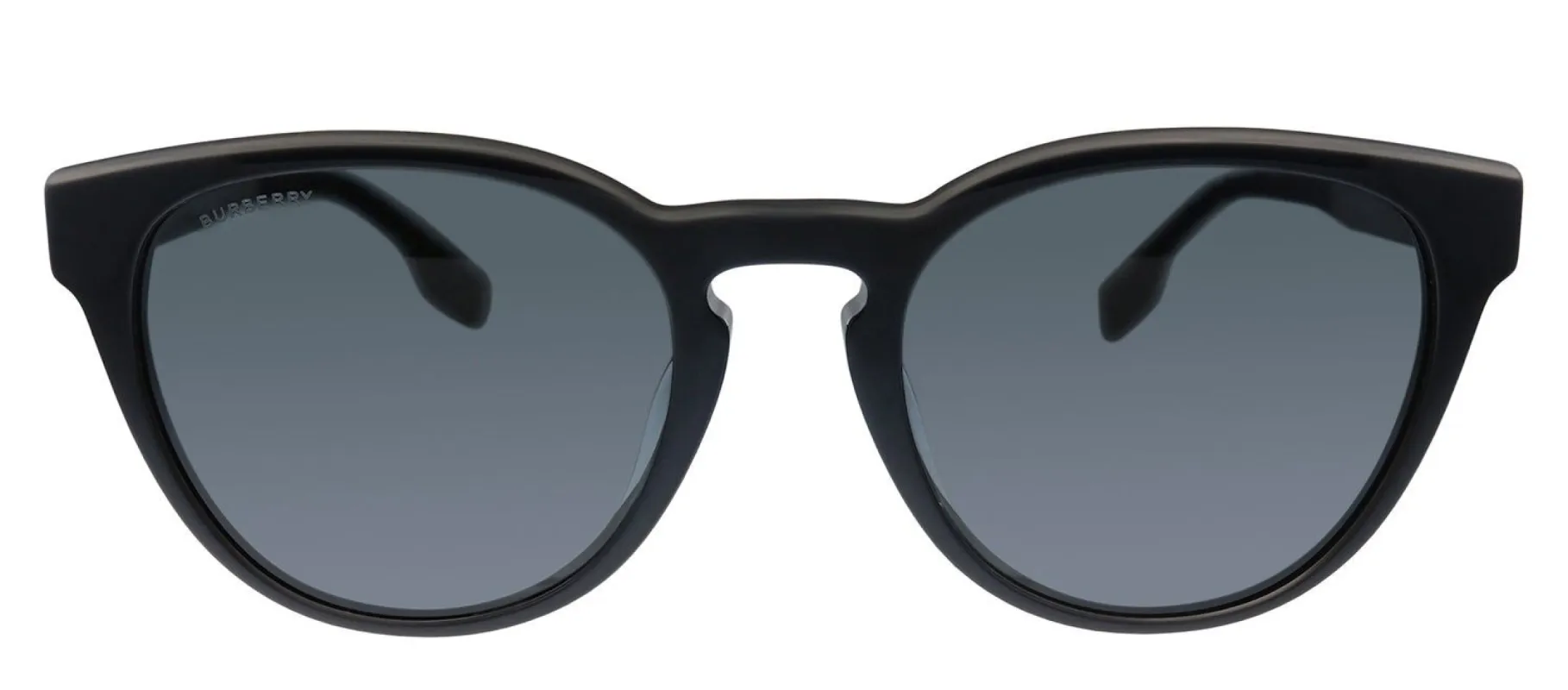 Burberry BE 4310F 385087 Round Plastic Black Sunglasses with Grey Lens sold by Gaffos