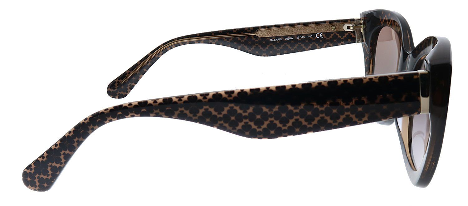 Kate Spade New York KS JALENA/S 305 HA Butterfly Plastic Brown Sunglasses with Brown Gradient Lens sold by Gaffos product image thumbnail 3