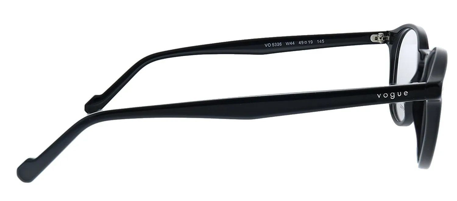 Vogue Eyewear VO 5326 W44 Oval Plastic Black Eyeglasses with Demo Lens sold by Gaffos product image thumbnail 3