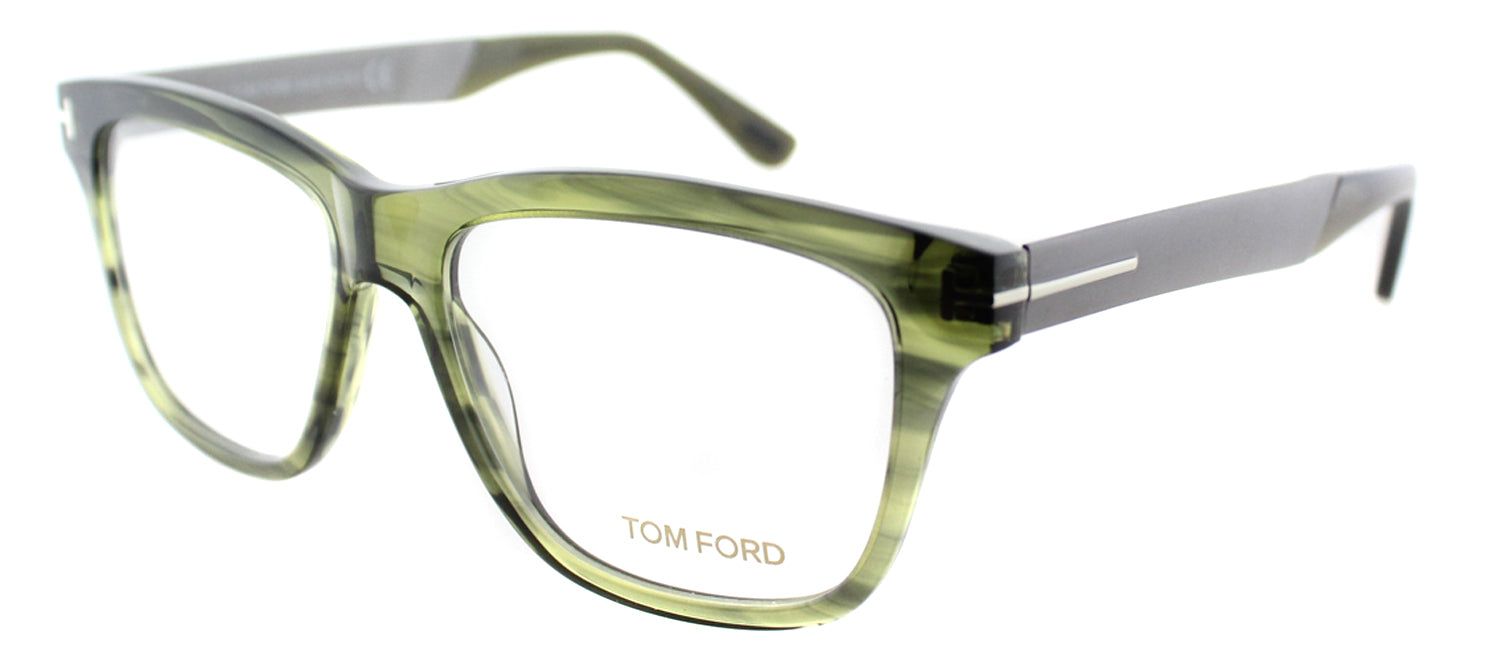 Tom Ford FT 5372 098 Rectangle Metal Green Eyeglasses with Demo Lens sold by Gaffos product image thumbnail 2