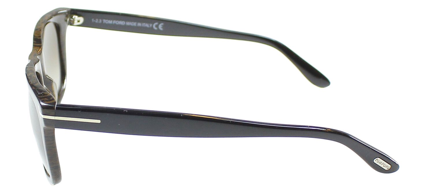 Tom Ford TF 336 05K Square Plastic Brown Sunglasses with Brown Gradient Lens sold by Gaffos product image thumbnail 3