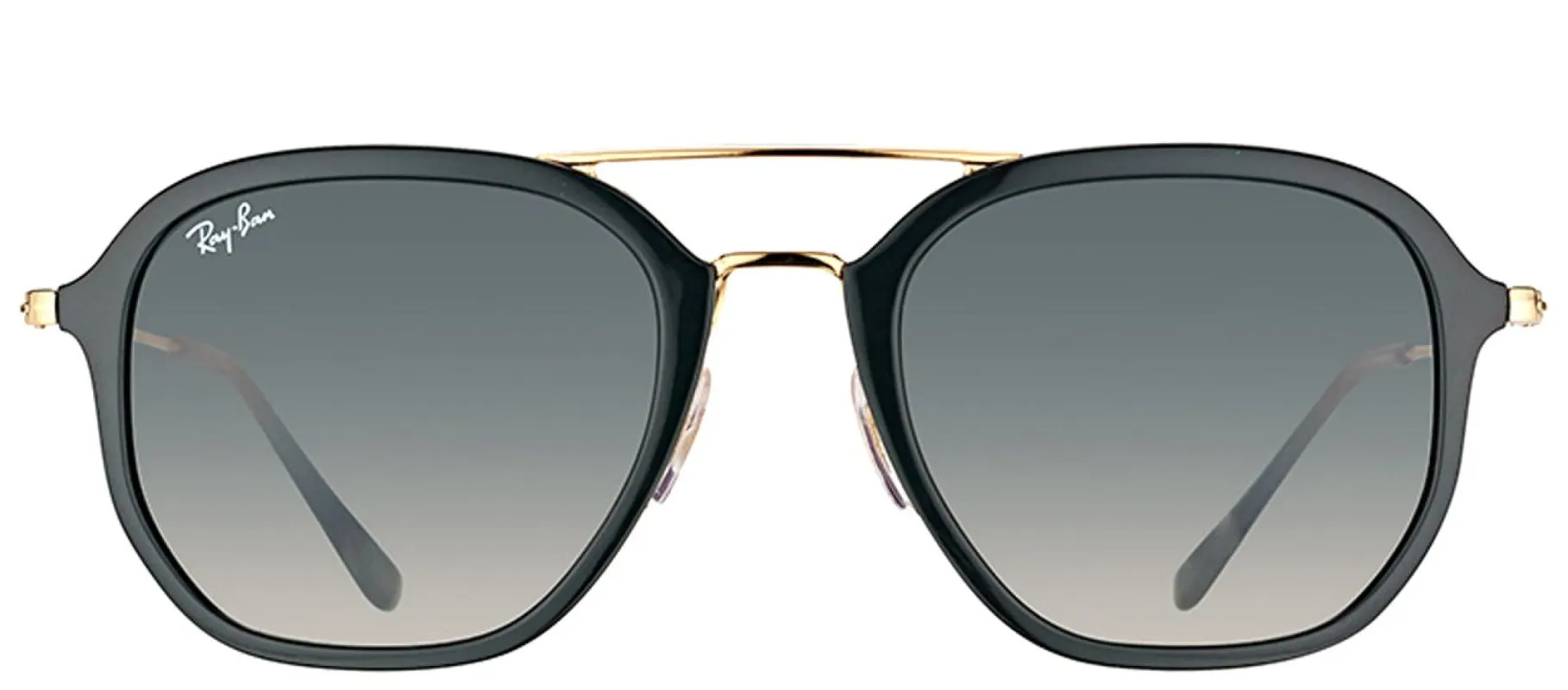 Ray-Ban RB 4273 601/71 Square Plastic Black Sunglasses with Green Gradient Lens sold by Gaffos