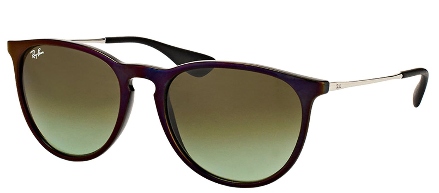 Ray-Ban RB 4171 6316E8 Oval Plastic Burgundy/ Red Sunglasses with Green Gradient Lens sold by Gaffos product image thumbnail 2