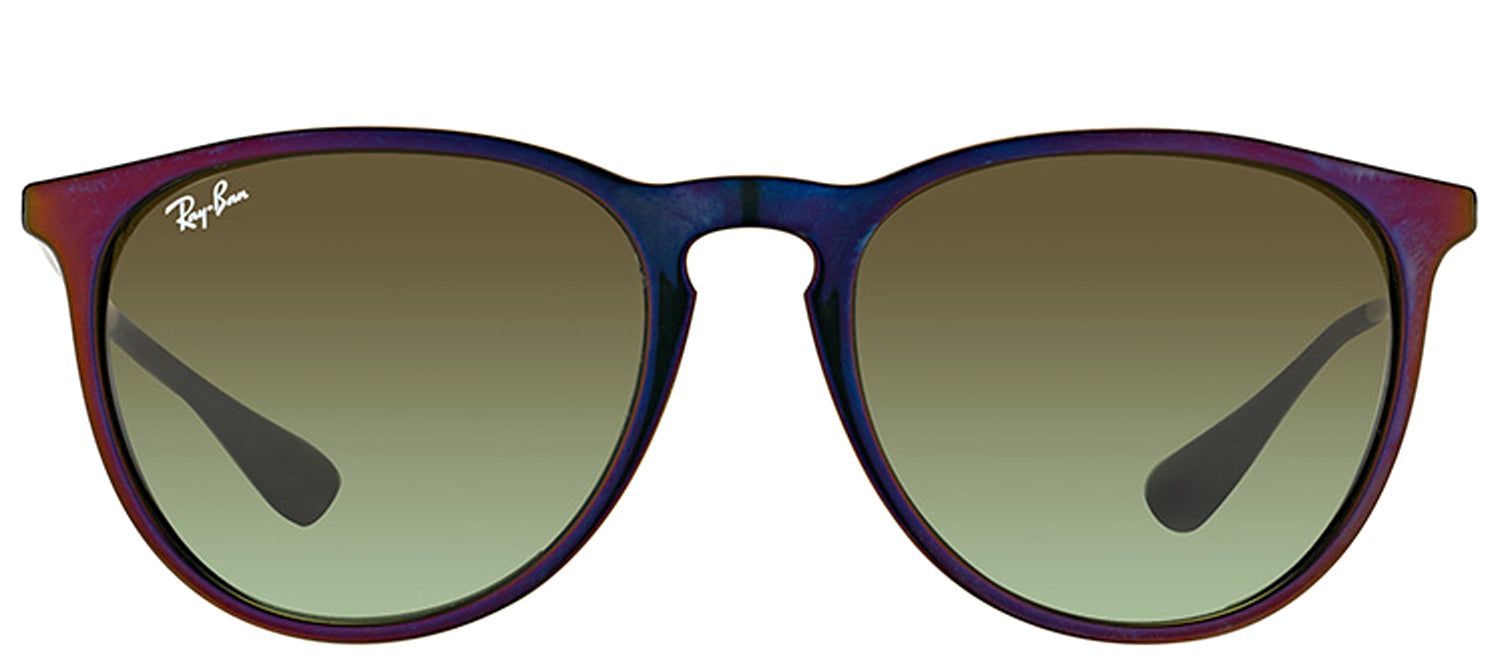 Ray-Ban RB 4171 6316E8 Oval Plastic Burgundy/ Red Sunglasses with Green Gradient Lens sold by Gaffos