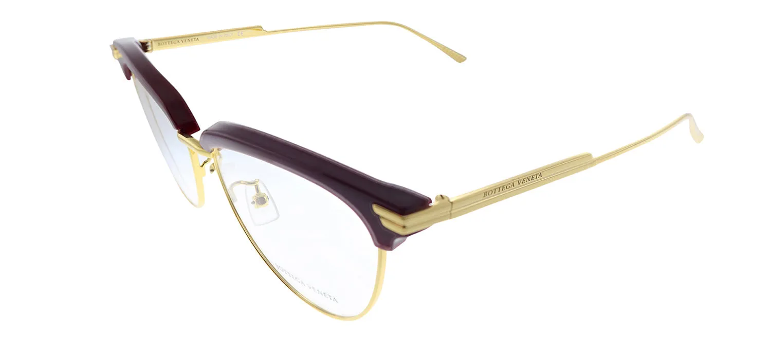 Bottega Veneta BV 1010O 003 Cat-Eye Metal Burgundy Eyeglasses with Demo Lens sold by Gaffos product image thumbnail 2