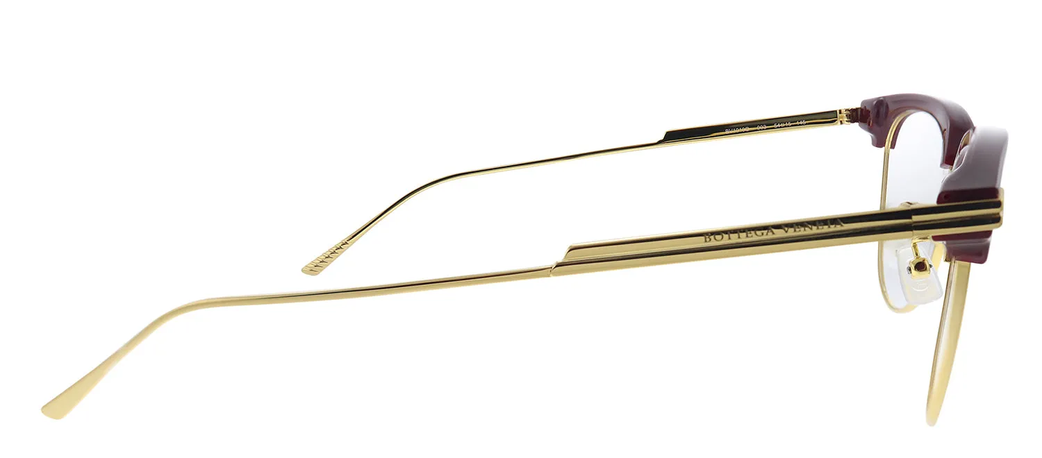 Bottega Veneta BV 1010O 003 Cat-Eye Metal Burgundy Eyeglasses with Demo Lens sold by Gaffos product image thumbnail 3