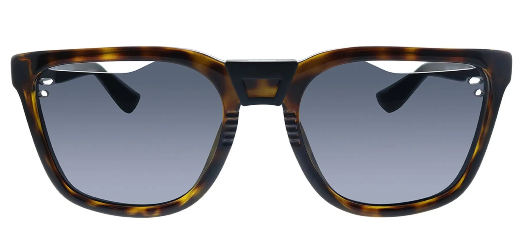 Dior CD DIORB24.1 086 Square Plastic Havana Sunglasses with Grey Lens sold by Gaffos