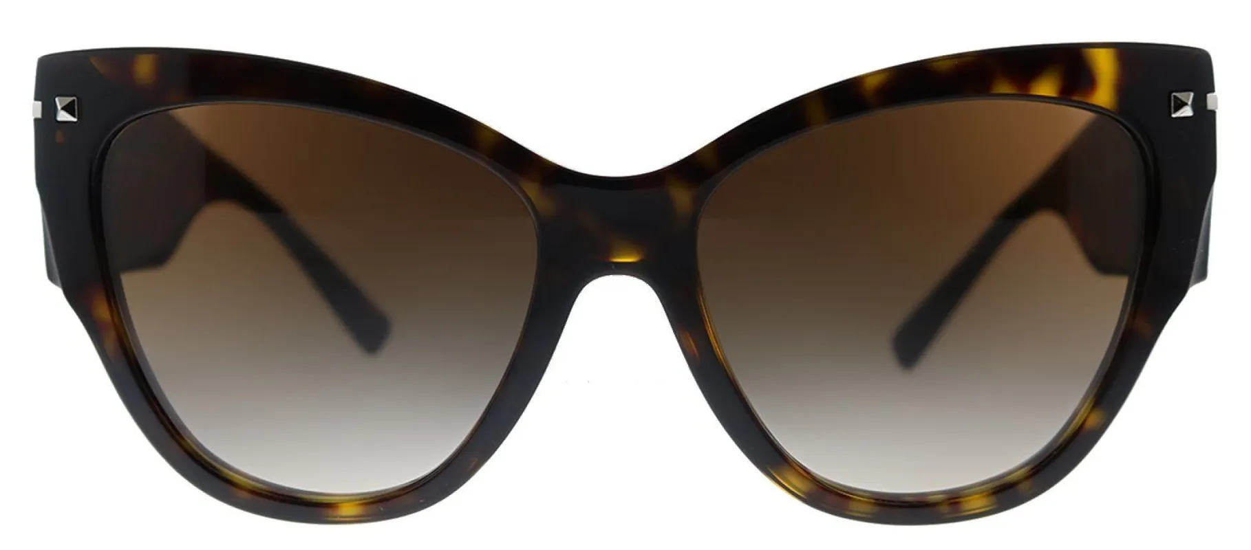 Valentino VA 4028 500213 Cat-Eye Plastic Havana Sunglasses with Brown Gradient Lens sold by Gaffos