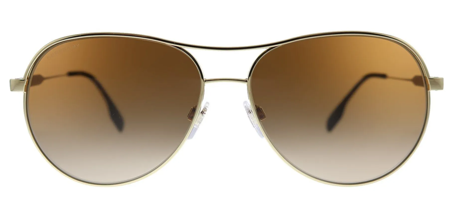 Burberry Tara BE 3122 110913 Aviator Metal Gold Sunglasses with Brown Gradient Lens sold by Gaffos
