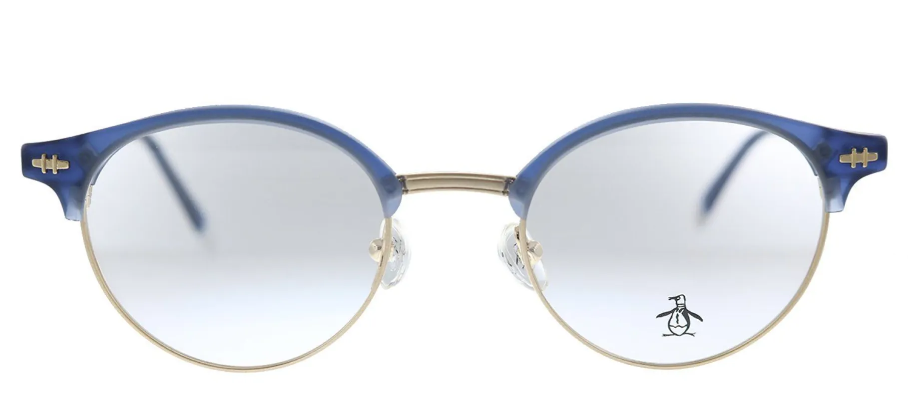 Original Penguin PE Gene DW Round Metal Deep Water Eyeglasses with Demo Lens sold by Gaffos