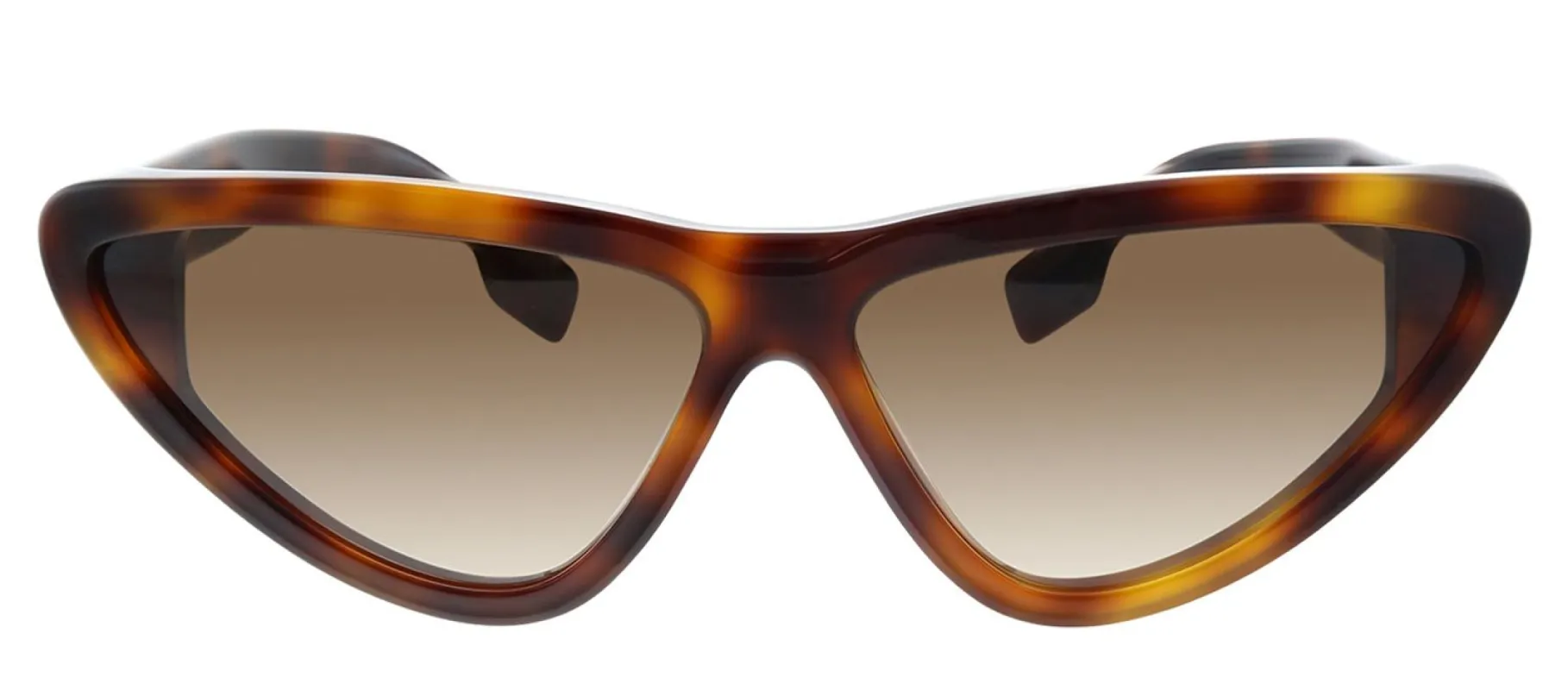 Burberry BE 4292 33163B Geometric Plastic Havana Sunglasses with Brown Gradient Lens sold by Gaffos