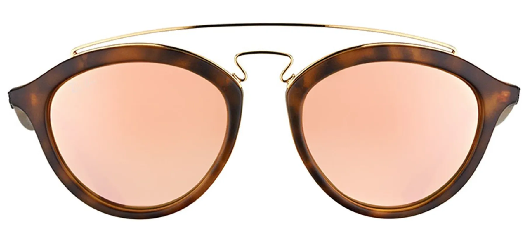 Ray-Ban RB 4257 60922Y Fashion Plastic Tortoise/ Havana Sunglasses with Pink Mirror Lens sold by Gaffos