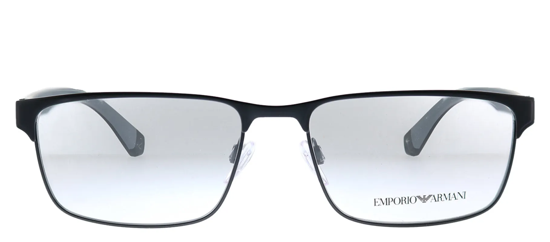 Emporio Armani EA 1105 3014 Rectangle Metal Black Eyeglasses with Demo Lens sold by Gaffos