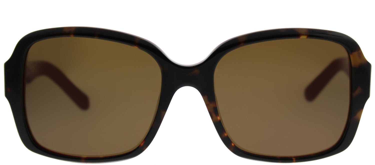 Kate Spade KS Annora/P S0U Rectangle Plastic Tortoise/ Havana Sunglasses with Brown Polarized Lens sold by Gaffos