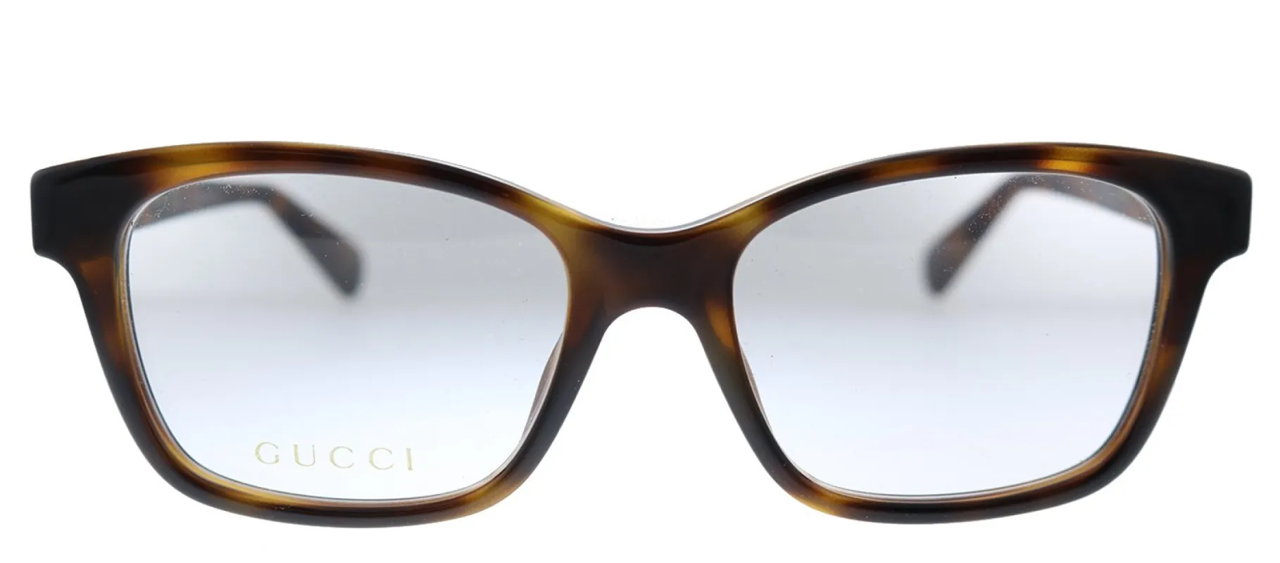 Gucci GG 0922O 006 Rectangle Acetate Havana Eyeglasses with Demo Lens sold by Gaffos