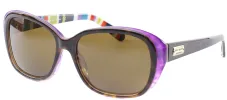 Kate Spade KS HildeP X72P Fashion Plastic Tortoise/ Havana Sunglasses with Brown Polarized Lens sold by Gaffos