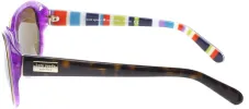 Kate Spade KS HildeP X72P Fashion Plastic Tortoise/ Havana Sunglasses with Brown Polarized Lens sold by Gaffos