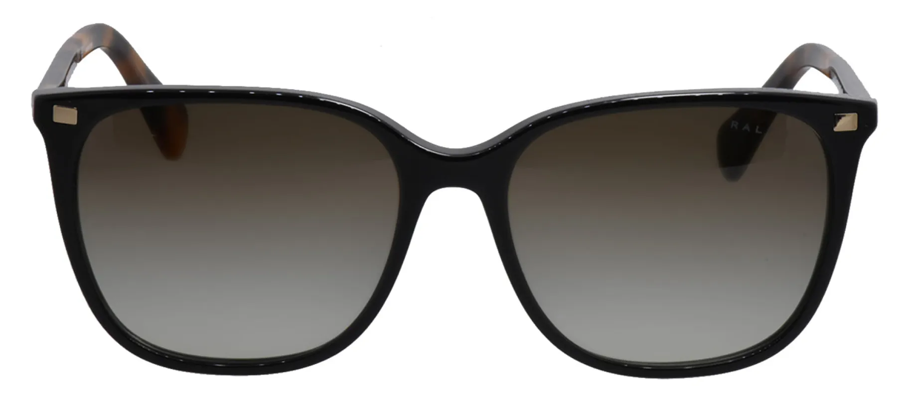 Ralph Lauren RA 5293 60378E Square Plastic Black Sunglasses with Green Gradient Lens sold by Gaffos