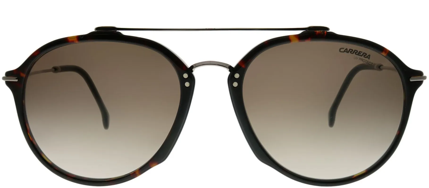 Carrera CA Carrera171 086 HA Aviator Plastic Tortoise/ Havana Sunglasses with Brown Gradient Lens sold by Gaffos