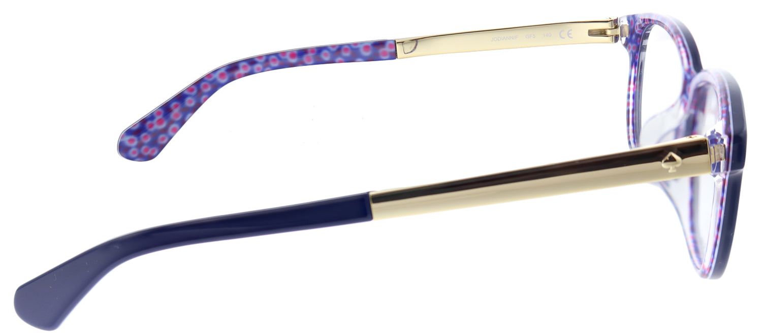Kate Spade KS Jodiann/F GF5 Cat-Eye Plastic Blue Eyeglasses with Demo Lens sold by Gaffos product image thumbnail 3