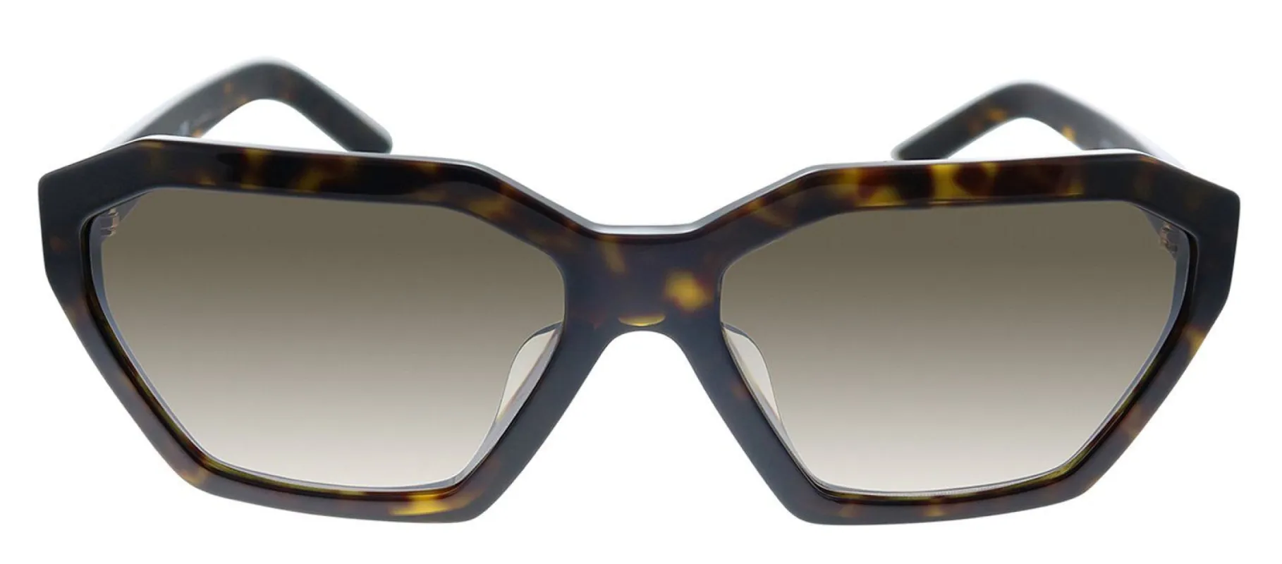 Prada PR 03VSF 2AU4P0 Cat-Eye Plastic Havana Sunglasses with Brown Mirror Lens sold by Gaffos