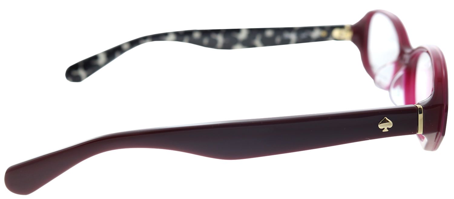 Kate Spade KS Lisann/F S4P Oval Plastic Burgundy/ Red Eyeglasses with Demo Lens sold by Gaffos product image thumbnail 3