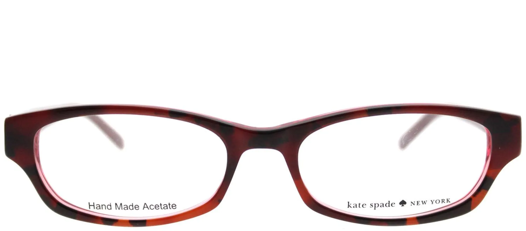 Kate Spade KS Twyla JME Rectangle Plastic Burgundy/ Red Eyeglasses with Demo Lens sold by Gaffos