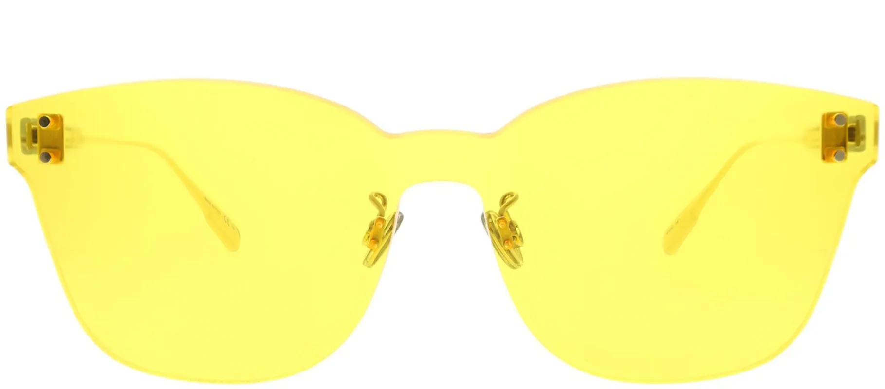 Dior CD ColorQuake2 40G HO Rectangle Plastic Yellow Sunglasses with Yellow Lens sold by Gaffos