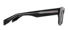 Dita COSMOHACKER DT DTS727 A-01 Rectangle Plastic Black Sunglasses with Grey Lens sold by Gaffos