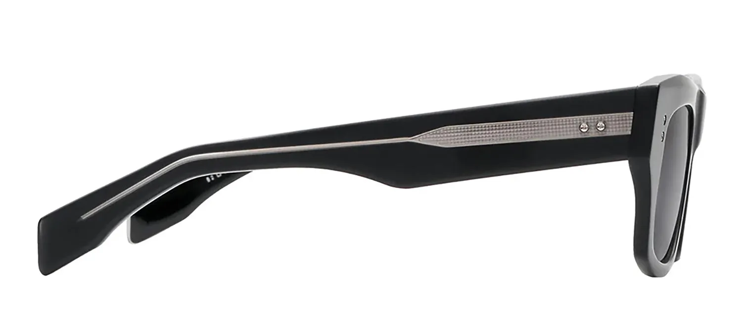 Dita COSMOHACKER DT DTS727 A-01 Rectangle Plastic Black Sunglasses with Grey Lens sold by Gaffos product image thumbnail 3