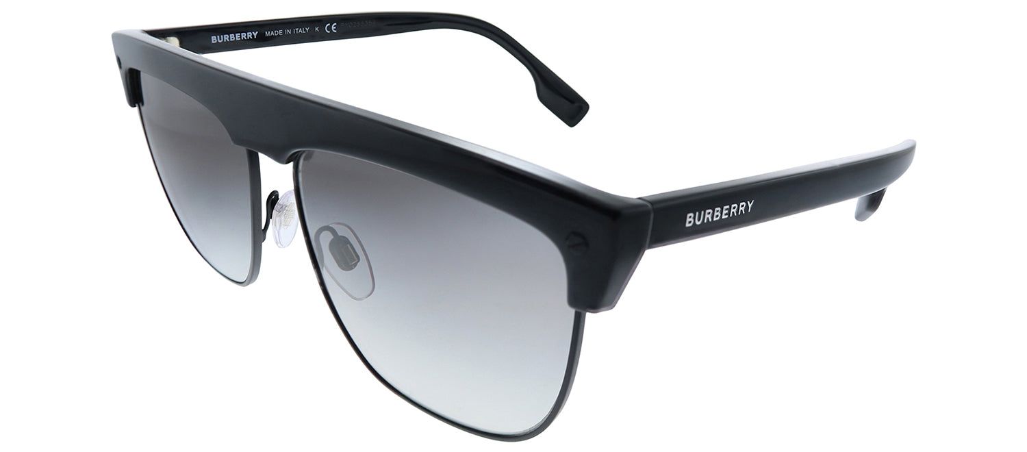Burberry BE 4325 300111 Geometric Plastic Black Sunglasses with Grey Gradient Lens sold by Gaffos product image thumbnail 2