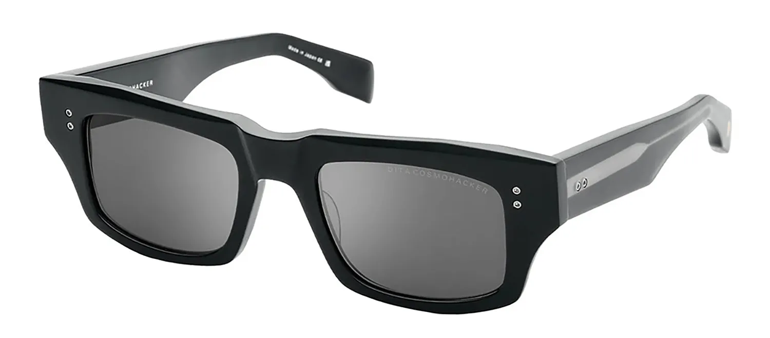 Dita COSMOHACKER DT DTS727 A-01 Rectangle Plastic Black Sunglasses with Grey Lens sold by Gaffos product image thumbnail 2