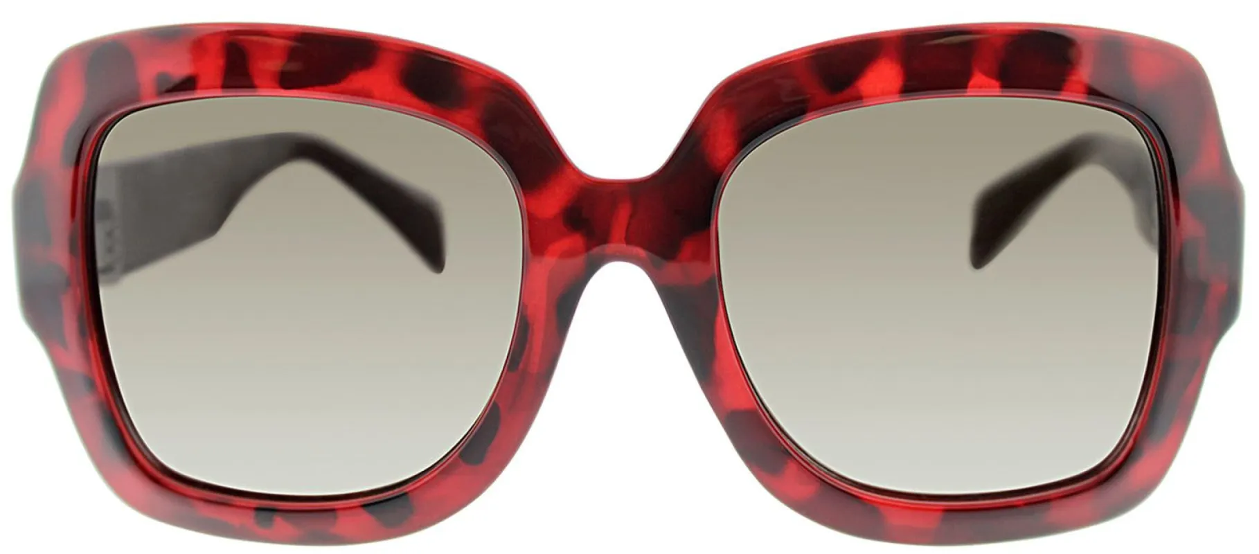Valentino VL 714S 649 Square Plastic Burgundy/ Red Sunglasses with Brown Gradient Lens sold by Gaffos