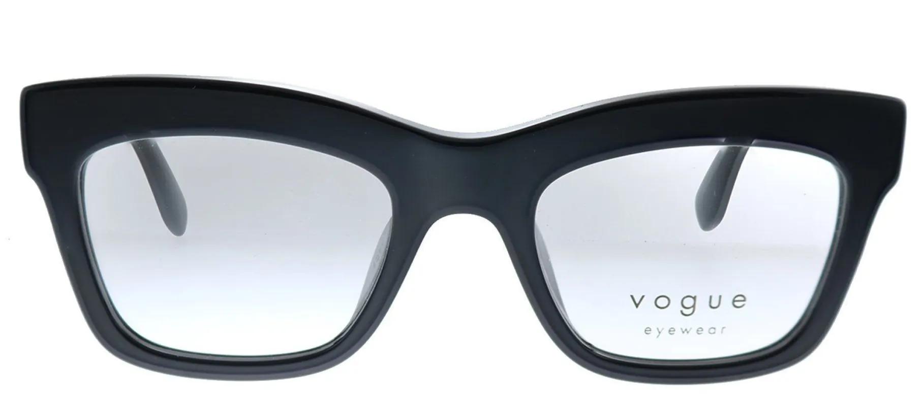 Vogue Eyewear VO 5396 W44 Butterfly Plastic Black Eyeglasses with Demo Lens sold by Gaffos